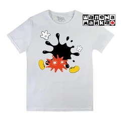 Swag Mickey Клякса на белом